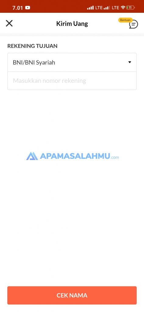 cara transfer pakai flip
