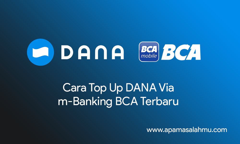 Cara Top Up DANA Via m-Banking BCA